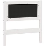  Uzglavlje Ostalo Bijela i svijetlosiva 80 cm Masivna borovina | shoptok.hr