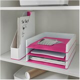  Ladica za spise wow leitz 53611023 bijelo-roza | shoptok.hr
