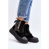 Boto High Top Women's Sneakers on Chunky Platform Black Wonise | Shoptok.si