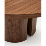 Kave Home Okrugao blagovaonski stol s pločom stola u dekoru oraha ø 150 cm Nealy – | shoptok.hr