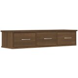 Maison Chic Stenska omarica - Zidna omarica rjavi hrast 88x26x18,5 cm konstruiran les iu27, (22063485) | Shoptok.si
