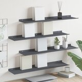  Lebdeća polica Zidne 4 pcs Antracit 80 x 18 x 2,5 cm Čelik | shoptok.hr