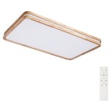Brilagi LED prigušiva svetiljka MOLINA SQUARE LED/128W/230V hrast 90x60 cm + daljinski upravljač | Eponuda.com