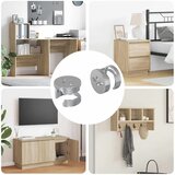  Matične zakovice 2 pcs Srebrno 12 x 10 mm Metal | shoptok.hr