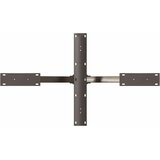  Noga stolića za kavu u obliku pauka crna 98x58x(42-43) cm čelik | Eponuda.com