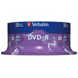 Verbatim DVD + R disk 4,7 GB 16x, (AZO) 25 kos | Shoptok.si