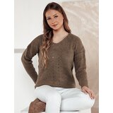 DStreet Sweter damski MONAVIA beżowy | Shoptok.si