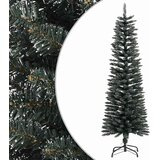  Umjetno usko božićno drvce sa stalkom zeleno 150 cm PVC | shoptok.hr