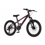 bicikl cascade 20" bordo crni