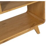 Ixia Biblioteka od masivne indijske lipe u prirodnoj boji 90x150x40 cm Lysa – | shoptok.hr