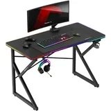 1.7 RGB crni igraći stol 120 cm