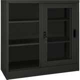 vidaXL ormarić s kliznim vratima antracit 90 x 40 x 90 cm čelični | shoptok.hr