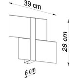  Stenska svetilka MASSIMO bela, (21347355) | Shoptok.si