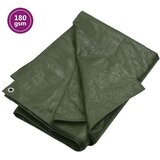 vidaXL Ponjava 180 g/m² 3x6 m zelena HDPE | Shoptok.si