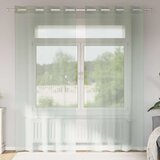 Voile zavjese s ušicama 2 kom svijetlosive 140x245 cm | shoptok.hr