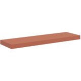  Stenska polica Rdeča 80 x 23,5 x 4 cm Konstruiran les, (5000200667) | Shoptok.si