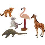  Set of Animals Figurines Giraffe Flamingo Elephant Tiger | shoptok.hr