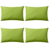 Furnova Zunanje blazine 4 kosi 60x40 cm jabolčno zelene, (21930566) Cene