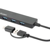 Docking MANHATTAN 3-Port USB 3.0 Type-C/A Combo Hu | Eponuda.ba
