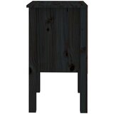  Noćni ormarići 2 kom Crno 40x35x61 5 cm od masivne borovine | shoptok.hr