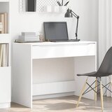  Stol s ladicama Bijeli 100 x 50 x 78 cm Konstrukcijsko drvo | shoptok.hr