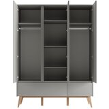 Pinio Siva otroška garderobna omara 149x52,5 cm Swing – | Shoptok.si