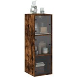  Zidni ormarić sa staklenim vratima boja hrasta 35 x 37 x 100 cm | Eponuda.ba