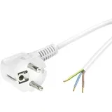 Priključni kabel [ varnostni vtič - kabel\, odprti konec] beli 1.5 m LappKabel 70261133, (20414267)