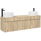  Set ormarića za kupaonicu 3 kom. Hrast sonoma 49 x 44,5 x 66 cm | shoptok.hr