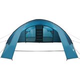  Tunelski šator za 6 osoba Plava i siva 700 x 590 x 215 cm | shoptok.hr