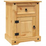 Maison Chic Nočna omarica - Nočna miza mehiška borovina Corona Range 53x39x66 cm, (21688769) Cene