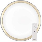  LED stropno svetlo ILVI, prigušiva, LED/45W/230V 2700-6500K prečnik 50 cm crna/mesing + daljinski upravljač | Eponuda.com