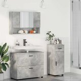 Set namještaja za kupaonicu 3 kom. Betonski sivi | shoptok.hr