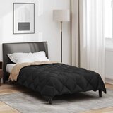  Zimska posteljnina Črna in taupe 220 x 155 cm Mikrovlakna, (5000147318) | Shoptok.si