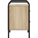  Noćni ormar Hrast sonoma 40 x 30 x 50 cm Konstruirano drvo | shoptok.hr