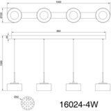 Globo VISEČA LED-SVETILKA BELINDA 1700 lm 4000 K 230 V | Shoptok.si