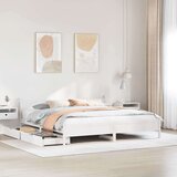 vidaXL okvir kreveta bez madraca bijeli 180x200 cm od masivne borovine | shoptok.hr