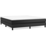  Okvir za krevet s oprugom crni 180x200 cm od umjetne kože | Eponuda.com