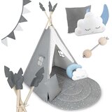 Nukido wigwam šator sivi sa zvijezdicama | shoptok.hr