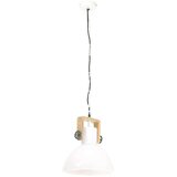  Industrijska viseča svetilka 25 W bela okrogla 30 cm E27, (21643883) | Shoptok.si