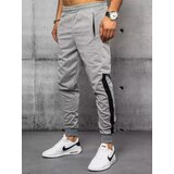 DStreet Spodnie męskie dresowe jasnoszare | Shoptok.si