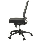 MID.YOU Pisarniški Stol Porto Eco I, Črna | Shoptok.si
