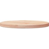 vidaXL mizna plošča Ø40x2,5 cm trdna borovina | Shoptok.si