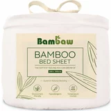 Bambaw rjuha iz bambusa 180 x 200 cm - white