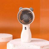 Prenosni MINI ventilator z lučko - Bela Cene