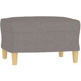  3-dijelni set sofa s jastucima smeđesivi od tkanine | shoptok.hr