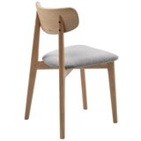 Unique Furniture Svijetlo siva/u prirodnoj boji blagovaonska stolica Elim – | shoptok.hr