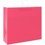  Papirnate vrećice 50 kom s ručkama ružičaste 54x15x49 cm | Eponuda.com