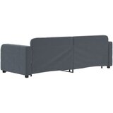  Dnevni krevet na razvlačenje bez madraca tamnosivi 80x200 cm | shoptok.hr