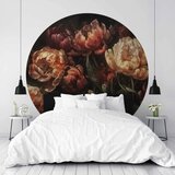  Okrugla fototapeta - Blooming tulips 180x180 | shoptok.hr